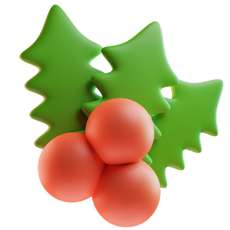 Holly 3D Icon