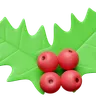Holly Berry Leaves