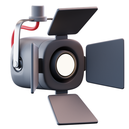 Holofote  3D Icon