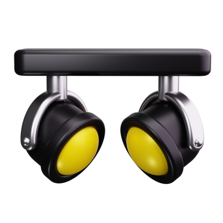 Holofote,  3D Icon