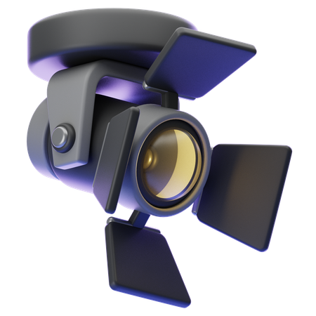 Holofote  3D Icon