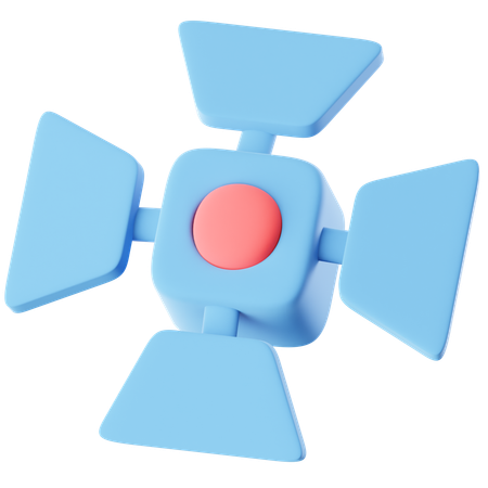 Holofote  3D Icon