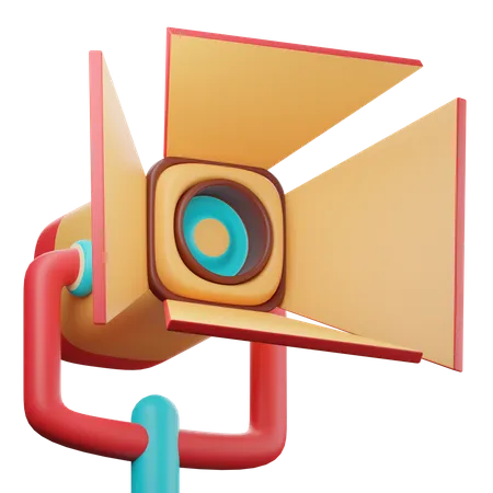 Holofote  3D Icon