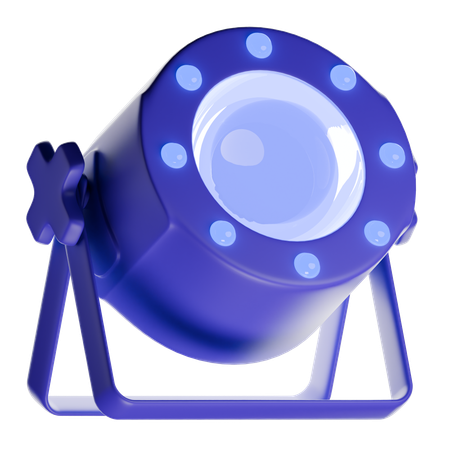 Holofote do palco  3D Icon