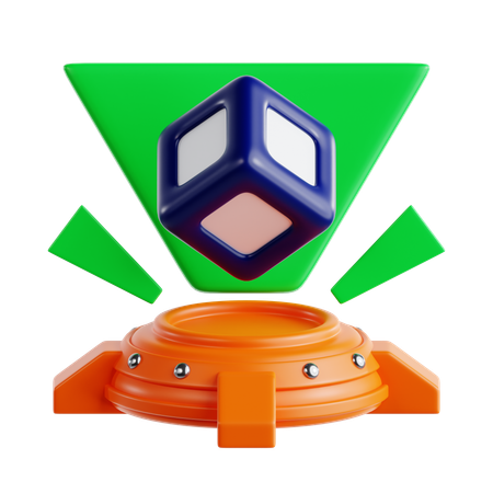 Holografisch  3D Icon