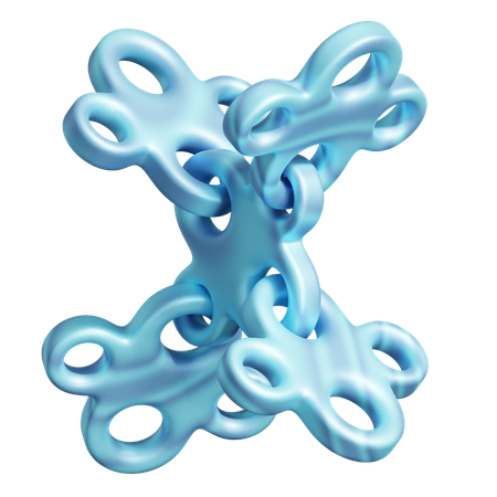 Holografische Formen  3D Icon