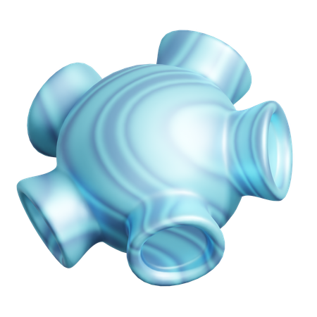 Holografische Formen  3D Icon