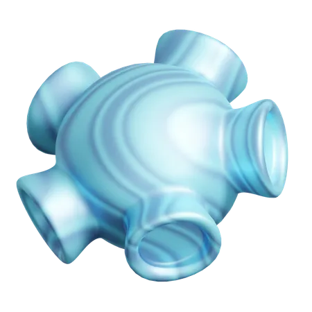 Holografische Formen  3D Icon