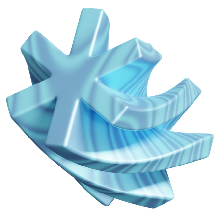 Holografische Formen  3D Icon