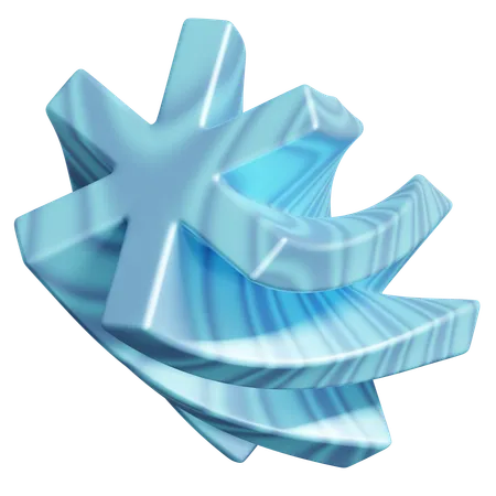 Holografische Formen  3D Icon