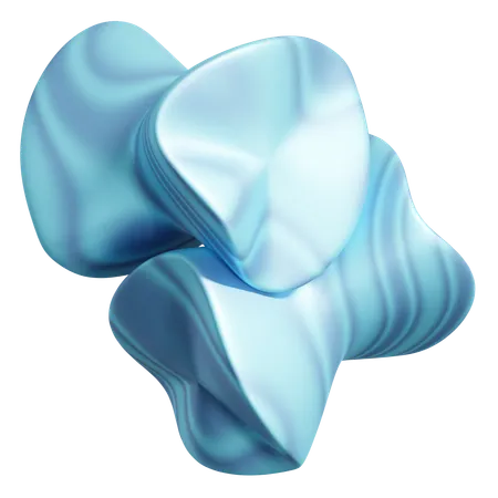 Holografische Formen  3D Icon