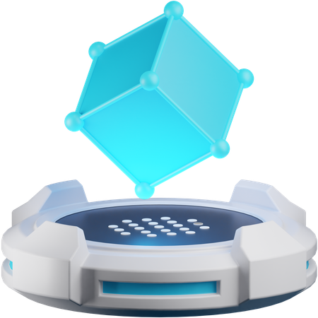 홀로그램  3D Icon