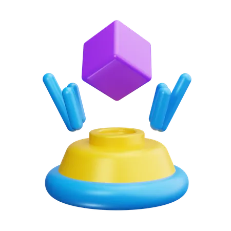 Hologram  3D Icon