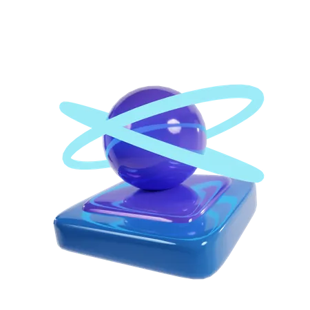 Hologram  3D Icon