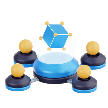 Hologram  3D Icon