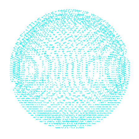Hologram Ball  3D Icon
