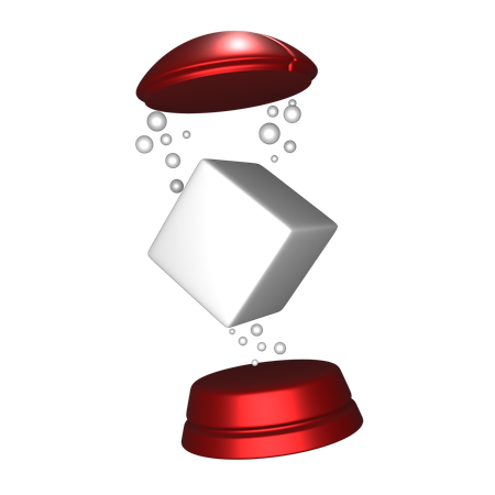 Hologramm-Metaverse  3D Icon