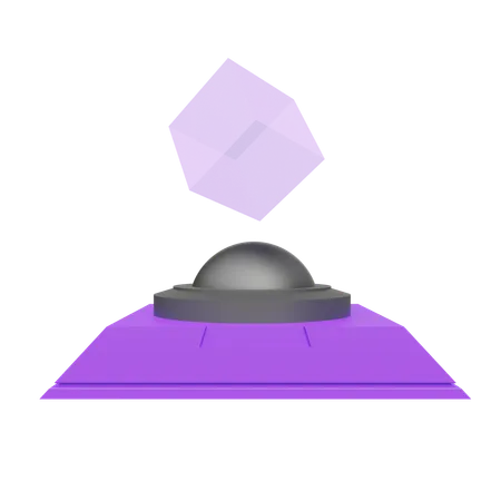 Hologram Projector  3D Icon