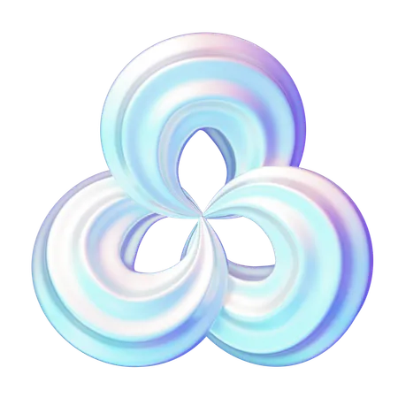 Hologram Shape  3D Icon