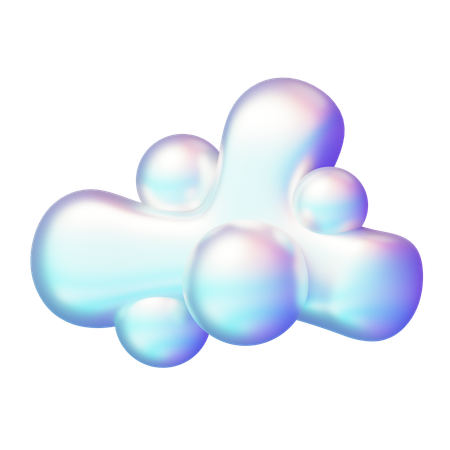Hologram Shape  3D Icon