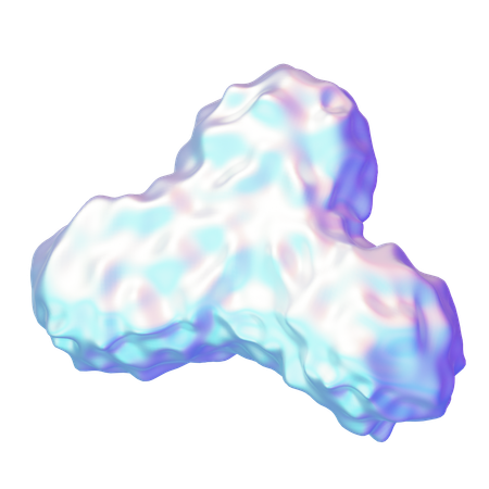 Hologram Shape  3D Icon