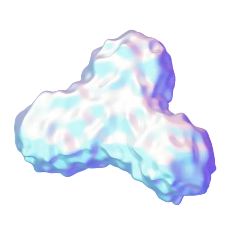 Hologram Shape  3D Icon