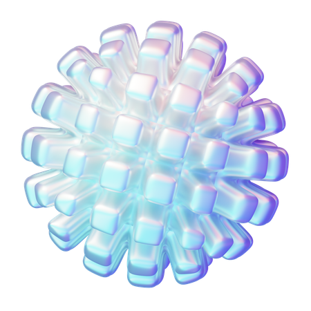 Hologram Shape  3D Icon