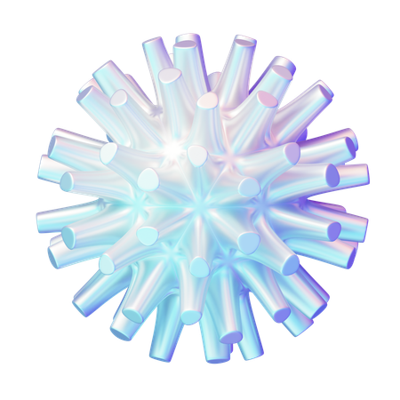 Hologram Shape  3D Icon