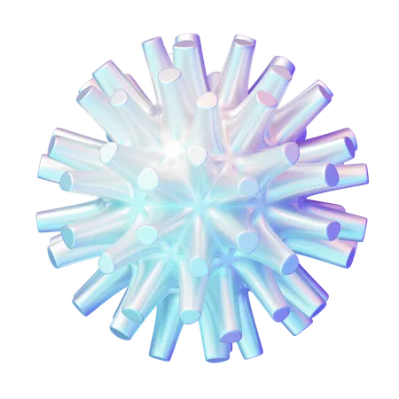 Hologram Shape  3D Icon