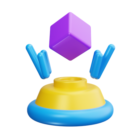 Hologramm  3D Icon