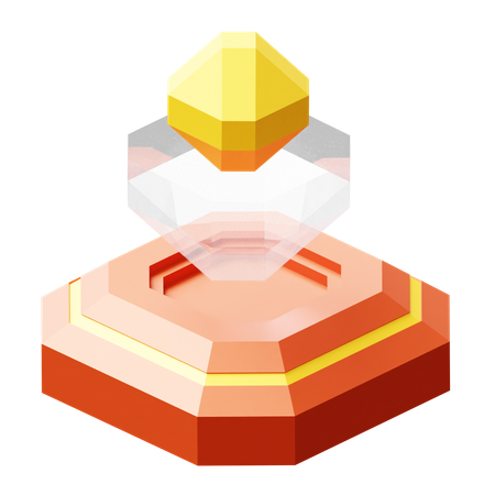 Hologramm  3D Icon