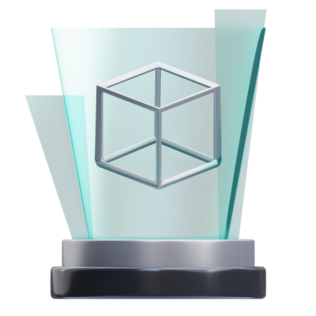 Hologramm  3D Icon