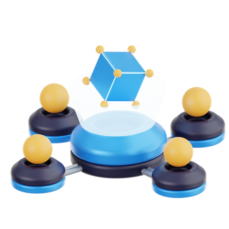 Hologramme  3D Icon