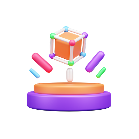 Hologramme 3D  3D Icon