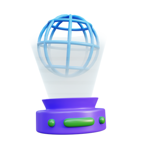 Hologramme  3D Icon