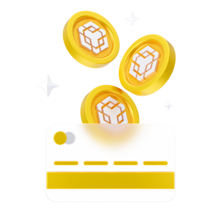 Hologramme Binance  3D Icon