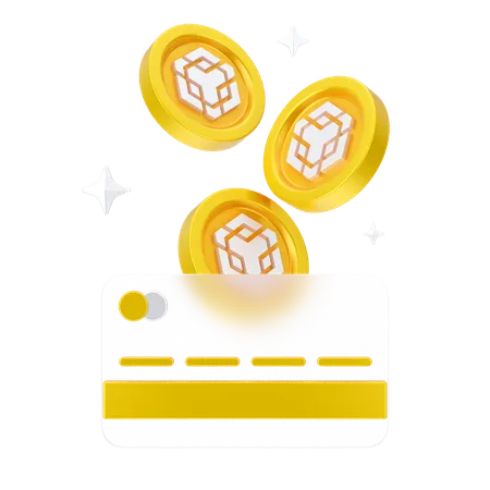 Hologramme Binance  3D Icon