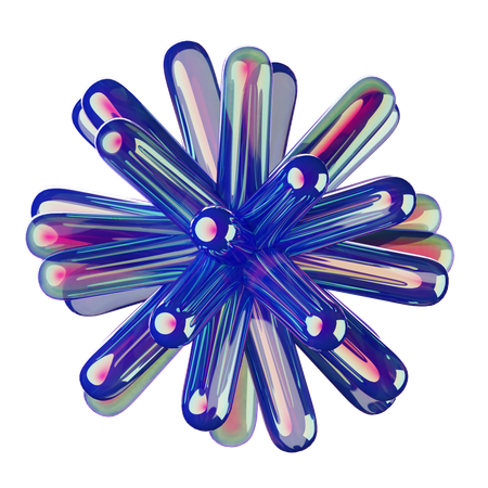 Holographic  3D Icon