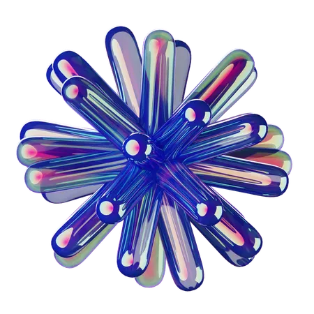 Holographic  3D Icon