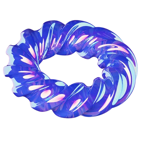 Holographic  3D Icon