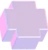 Holographic Cross Block Shape
