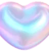 Holographic Heart Glossy