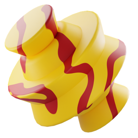 Holographic Shape  3D Icon