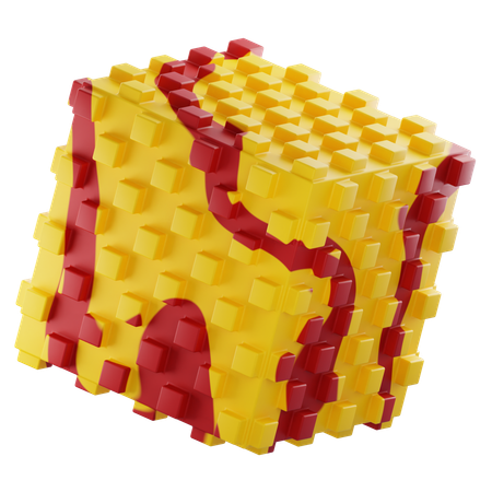 Holographic Shape  3D Icon