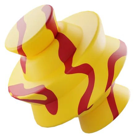 Holographic Shape  3D Icon