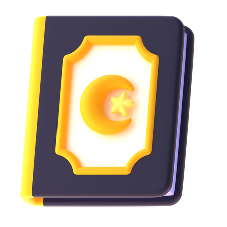 Holy Book 3D Icon