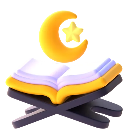 Holy Book 3D Icon