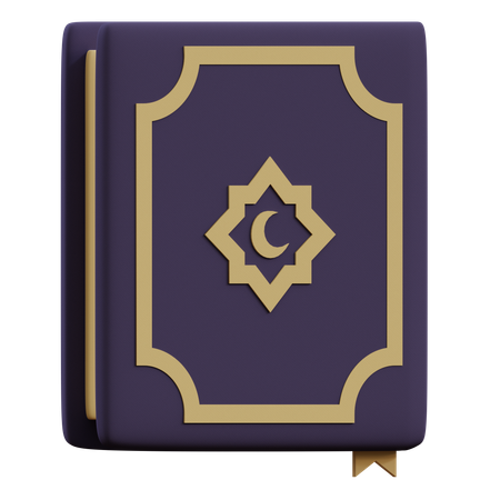 Holy Book Al Quran  3D Icon