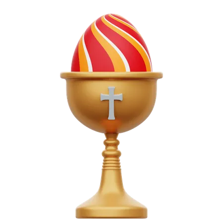 Holy Chalice Egg  3D Icon