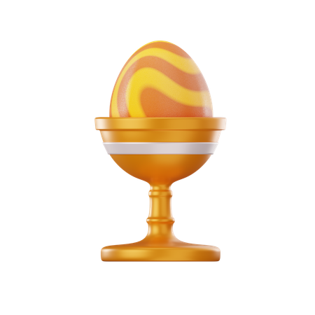 Holy Chalice Egg  3D Icon